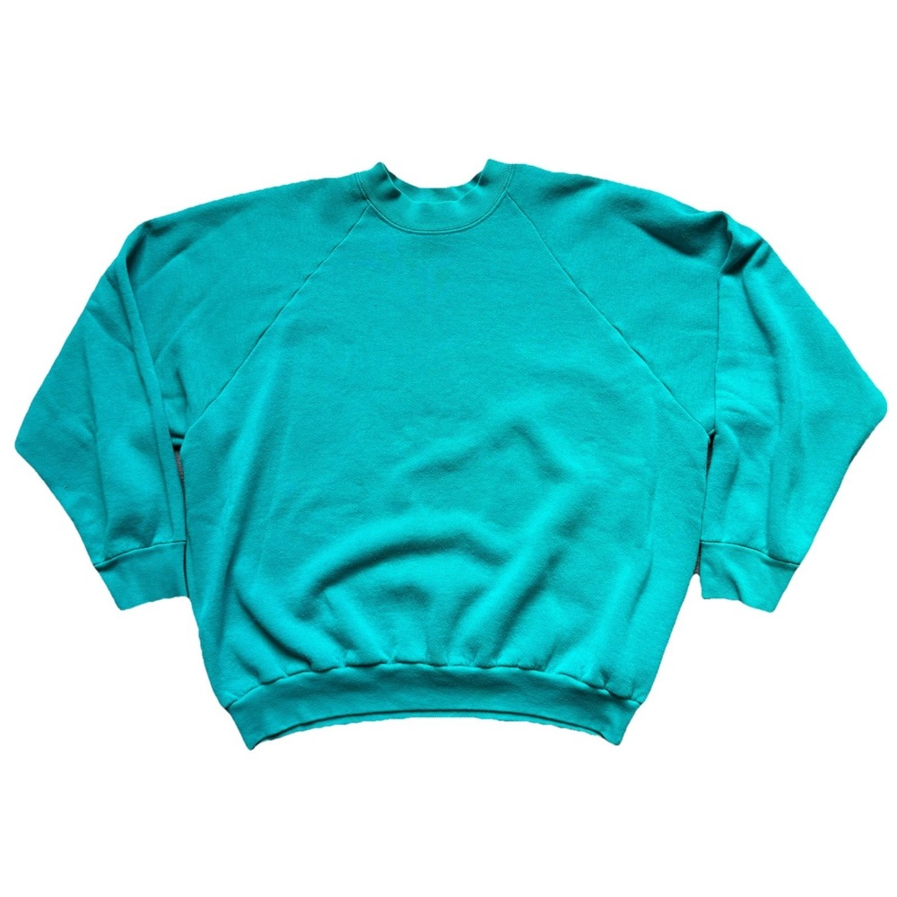 Vintage Fruit Of The Loom Casual Wear Blank Sweatshirt Womens XL Made In USA